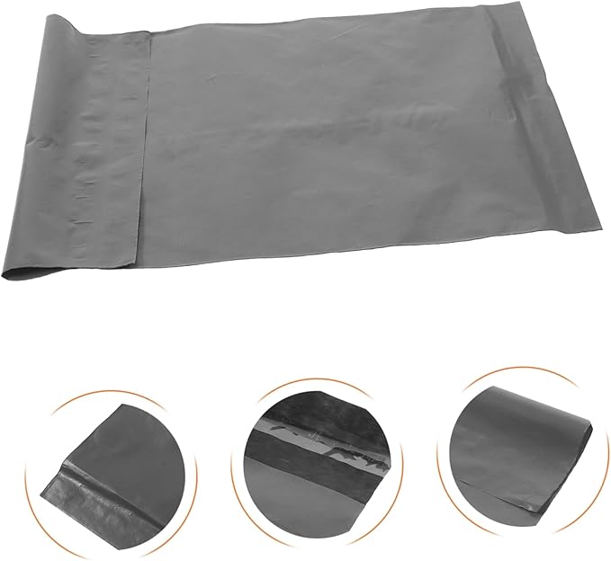 200pcs Self-Sealing Bags for Women Odor-Resistant Disposal Pouches Grey Menstrual Waste Bags for Period Pads and Pantyliners