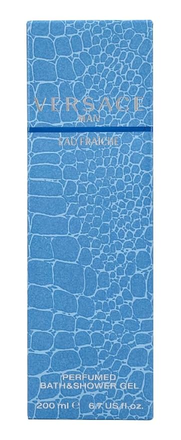 Versace Man Eau Fraiche by Versace for Men 6.7 oz Perfumed Bath &amp Shower Gel