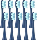 10PCS Brush Head ReplacementCompatible for Electric Toothbrush Soft Bristle X/X PRO/ Z1 Brushes Replaceable(10 Blue)