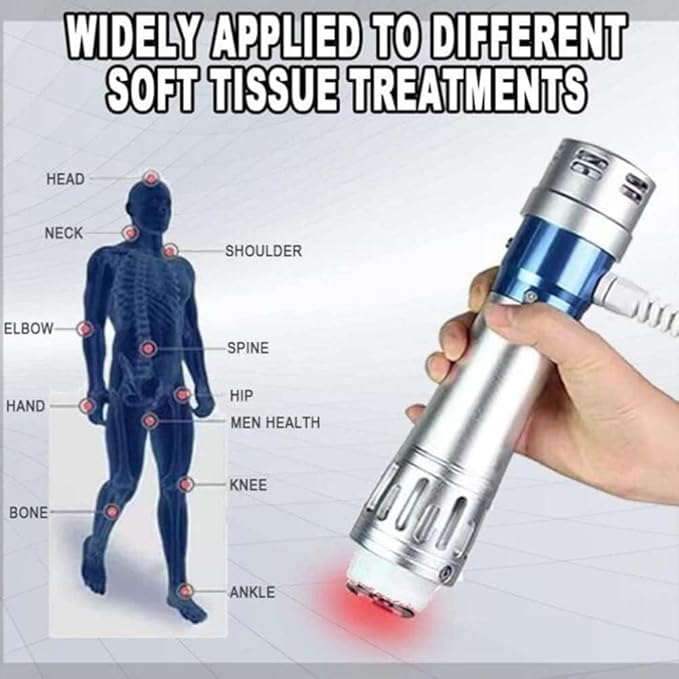 Shockwave Therapy Machine ED Pain Relief Massager Professional High Efficient Electromagnetic Extracorporeal Deep Tissue Percussion Body