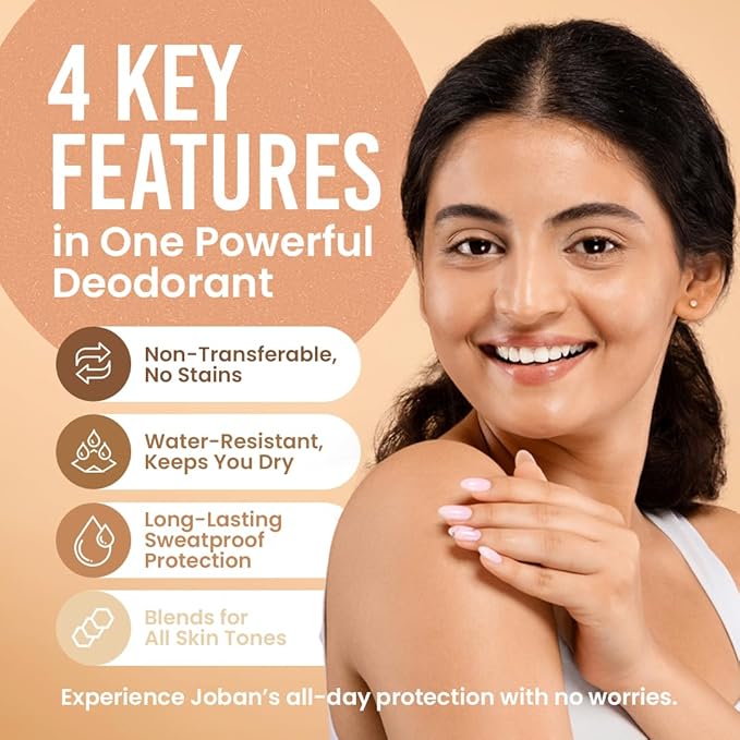 Joban Beauty - Tinted Deodorant Light Shade
