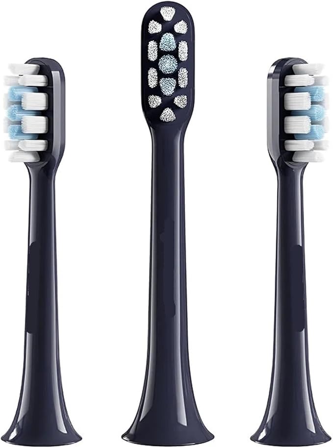 Compatible for Xiaomi Mijia T301/T302 Electric Toothbrush Head(3PCSBlue)