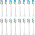 Replacement Toothbrush HeadsCompatible for Hyundai X100/Sarmocare S100 S200 S600 S700 S800 S900 S710 S820 S910(16pcs White)