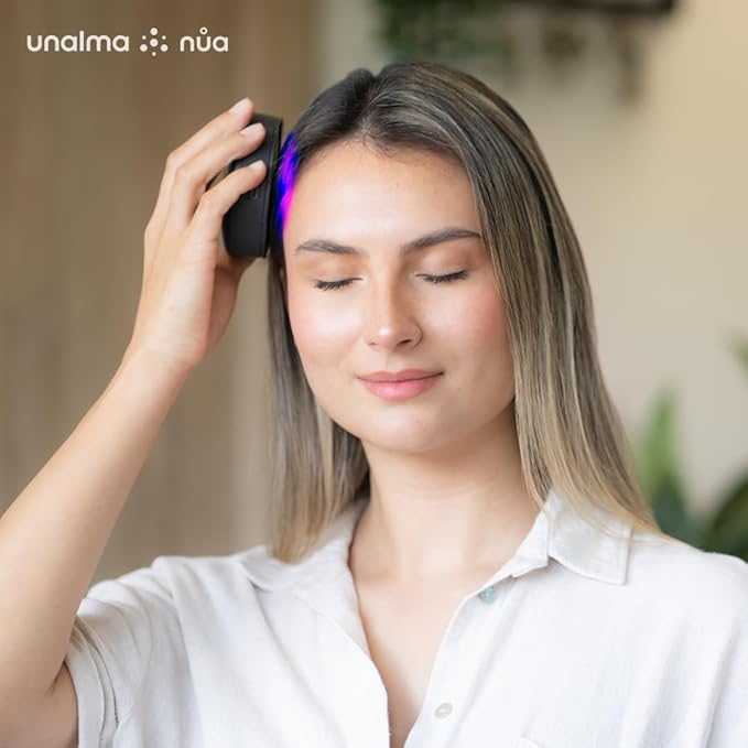 Unalma nůa – Advanced PEMF Device with Red Light Therapy for Wellness with Full Spectrum Led Lights.
