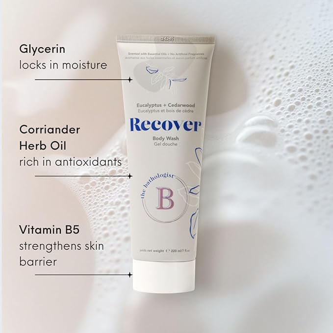 The Bathologist Sleep Creamy Body Wash Lavender &amp Mint Calming Body Cleanser for Evening Self-Care Hydrating Gentle Formula for All Skin Types 7 oz