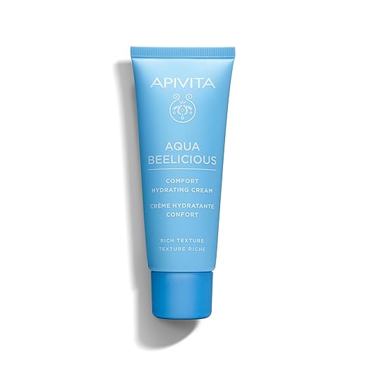 Apivita Aqua Beelicious Comfort Hydrating Cream | Hydrates &amp Nourishes with Honey Ceramides &amp Flowers 40 mL / 1.35 oz