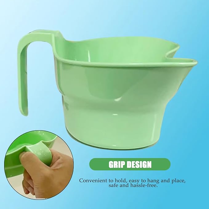 Oral Care Brush Teeth Plastic Vomit Basin Cup Brush Patient Mouthwash Basin Teeth with Wide Mouth Arc Design Bed Mouthwash Cup Emesis Basin for Elderly Bedridden Patients and Teeth Cleaning