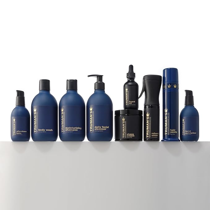 Truman's Gentlemen's Groomers Body Wash - Invigorating 12 fl oz Hydrates and Refreshes Skin