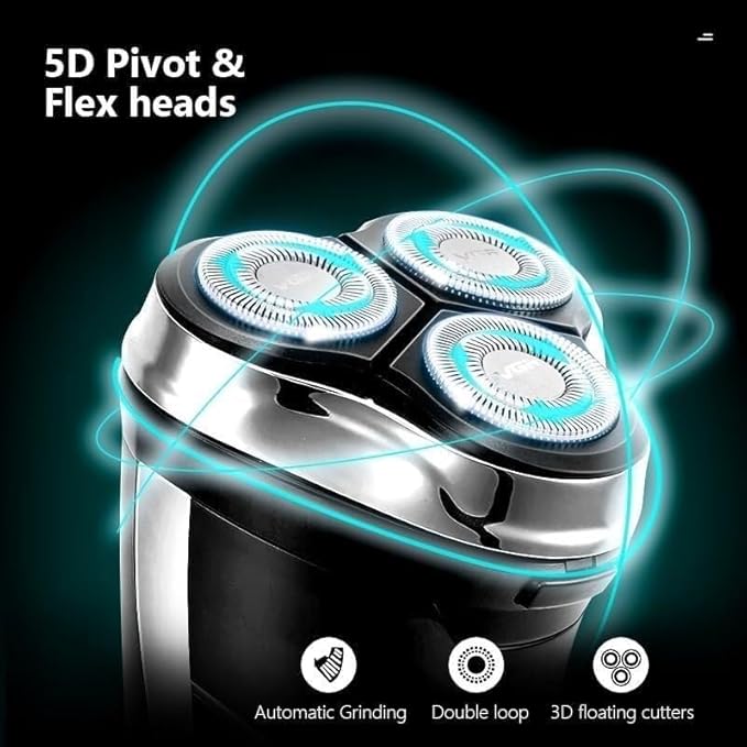 Electric Razor for Men Electric Shaver Waterproof Fast Charging Men's Shaver Rechargeable Electric Razor Beard Trimmer Shaving Machine