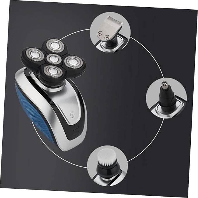 Blade USB Rechargeable Electric Shaver for Men Beard Trimmer Nose Trimmer Floating Head Dual Purpose Hair