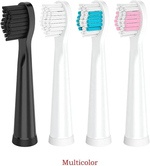 16pcs Replacement Toothbrush HeadsCompatible for Clean Bristles(Pink 16pcs)
