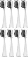Compatible for Seago SG-540 Replacement Toothbrush HeadsCleaning Deep Tooth Gaps Suitable for(8WHITE)