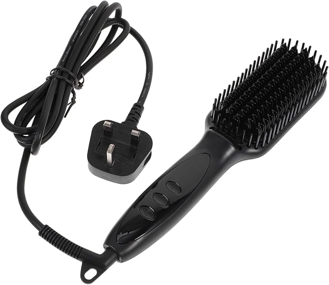 VICASKY Beard Straightener Comb Straightener Brush Fast Heating PTC Element Rotating Power Cord Safe Styling Tool for Mens Hair and Beards Multi Function Hair