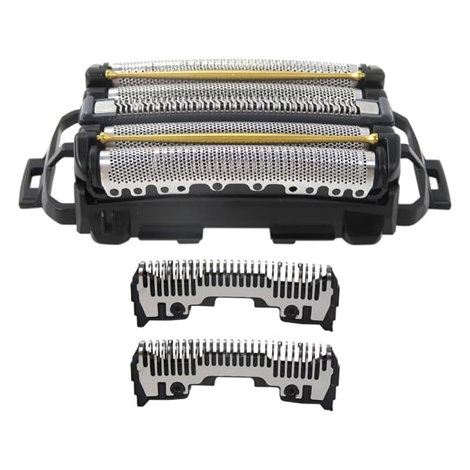 Professional Shaver Set Replacement Fits for Panasonic ES-CLV9U ES-CLV7U ES-CLV7G ES-CLV5U ES-CLV5G (Inner + Outer Set) Vicue Upgraded Replacement