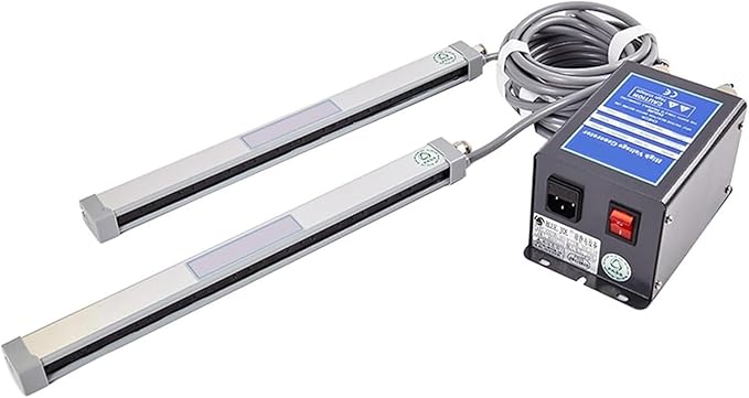 Air Bar Static Eliminator Bar 20cm Used with Air Compressor Anti Static Bar Anti Static Eliminator Static Electricity Removerwith 8KV High Voltage Generator