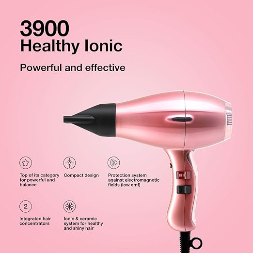 Elchim 3900 Healthy &amp Light Ionic Professional Dryers Lightweight with 2 Concentrators Included Multiple Color Options