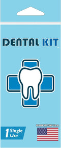 Dental Kit Single Use Portable Kit with Travel Tooth Brush Tooth Paste Dental Floss and Mint-Flavored Tooth Picks - 10 Units