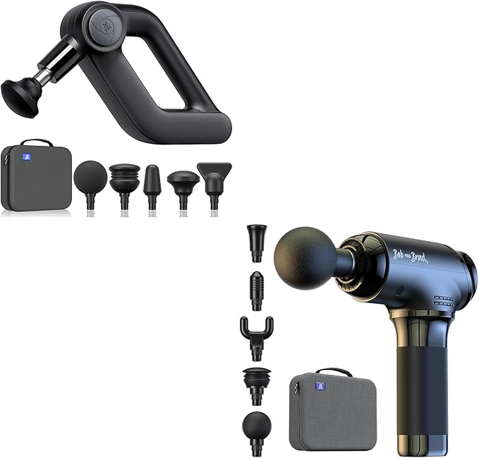 BOB AND BRAD T2 Massage Gun and D5 Pro Deep Tissue Massage Gun
