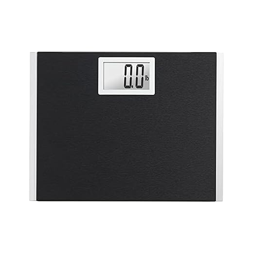 Eat Smart Precision Plus Scale for Body Weight Wide Platform for added comfort. Extra heavy 440 LB capacity