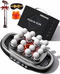 Veloreva Massager 16 Head Massage Gun Deep Tissue Fast Relief in 60 Seconds Pro Massager with 3 Modes &amp 30 Levels Stops Pain from Coming Back Spa-Like Shoulders Neck Back Arms Legs