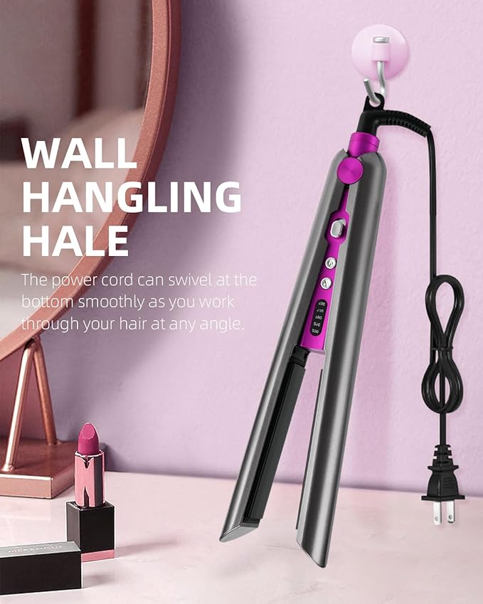 Small Flat Iron 3/10 Pencil Flat Iron for Short Hair &amp Hair Straightener Flat Iron