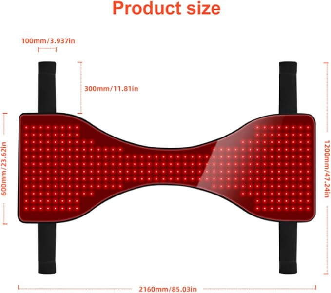 Red Light Therapy for Horses Horse Back and Abdomen Injuries Recovery Fracture Healing Pain Relief Infrared Light Device for Horse Full Body