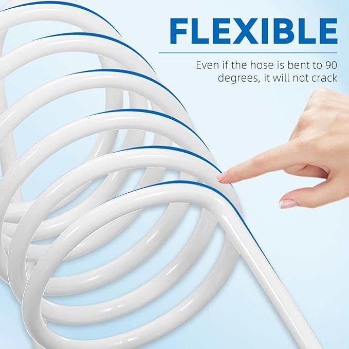 Dental Irrigators Hose Replacement Compatible with Waterpik Water Flosser Wp-100 Wp-660 Water Flossing Hose Tubing for Precise Tooth Cleaning and Easy Installation