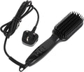 Gears Hair Straightener Brush for Men and Women Heated Beard Straightener Comb with Rotating Cord Multi-Functional Styling Tool for Natural Hair and Beard Grooming Idea