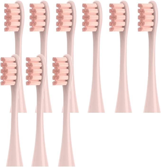 Replacement Brush Heads Compatible for OCL EAN Flow/X PRO Elite/X PRO /F1/Z1/One/ Air2 Sonic Electric Toothbrush Nozzles Soft Dupont Bristle(9 FOC)