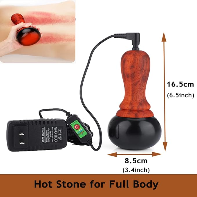 Hot Stones for Massage Natural Bian Stone Gua Sha Scraping Massage