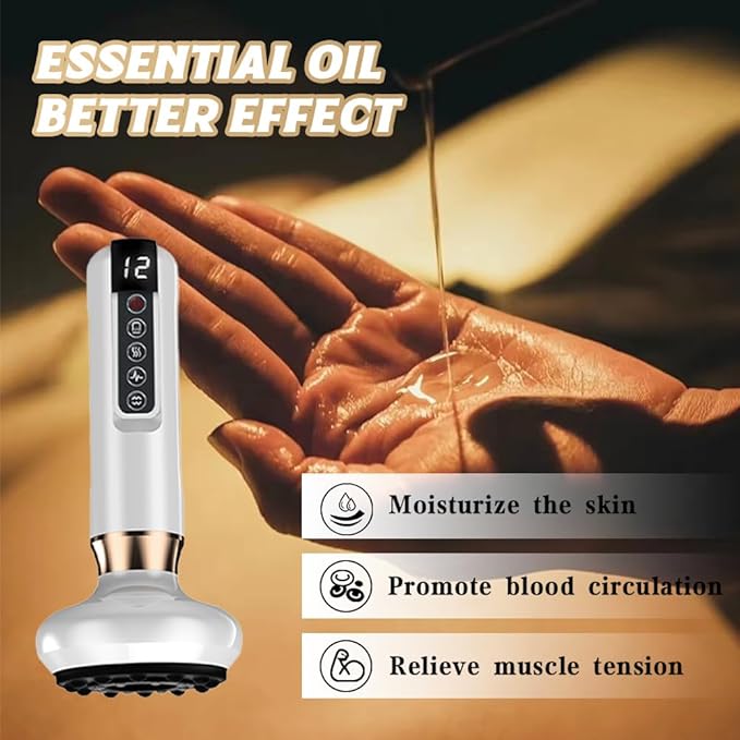 Cellulite ToolCellulite MassageHandheld Cellulites Massager12 Suction Modes MassageTool for Body Sculpting Abdomen Waist HIPSArms &amp Legs