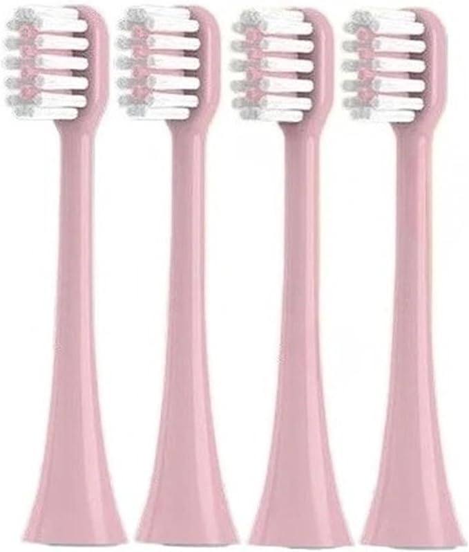 Electric Toothbrush Head Brush Replacement(Pink Clean 8 Pack)