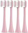 Electric Toothbrush Head Brush Replacement(Pink Clean 4 Pack)