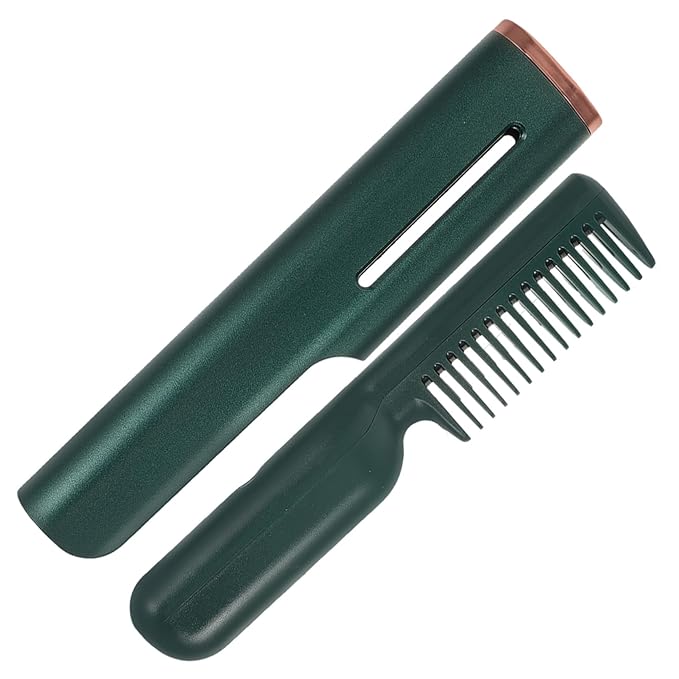Heat Brush Hair Straightener Brush Straightening Comb Styling Tool Fast Heat Silk Finish