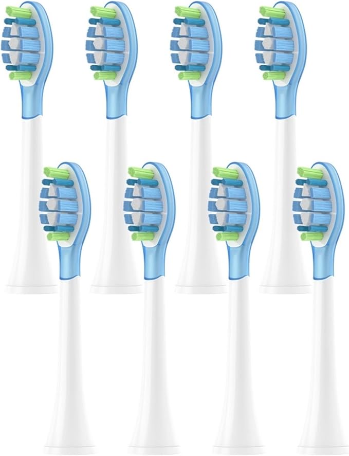 Replacement Toothbrush HeadsCompatible for Philip Sonicare Electric Brush Head 1100 2100 4100 5100 5300 6100 7500(8C1)