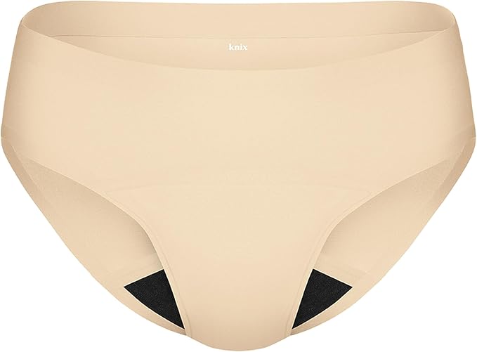 KNIX Super Leakproof No-Show Bikini Period Underwear – Heavy Flow Reusable Absorbent Menstrual &amp Incontinence Panties