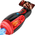 2026 Male Masterburbatar Hands Free with 9 Thrusting 9 Sucking Heating Vibration Modes Blowjobob Machine for Man Pocket Puzzy Mastusbafor Automatic Tight Viboators Sleeve Hoodies QEY31 (Red)