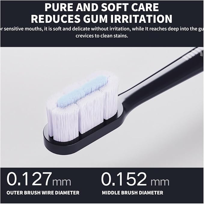 Compatible for Toothbrush Head T700 Sonic Electric Waterproof Soft Health Replacement Bristles 2/4/6Pcs(4pcs)