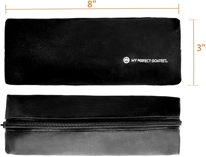 My Perfect Goatee®️ 13-in-1 Mens Grooming Kit - LED Display Beard Trimming Kit with Travel Bag Charging Stand &amp More - Waterproof Cordless Electric Trimmer for Nose Body &amp More – Ideal Gi