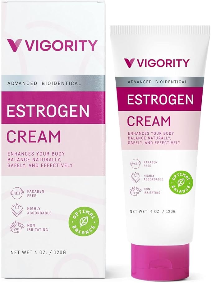 Estrogen Cream For Women Natural Bioidentical Hot Flashes Menopause Relief Estrogen Cream With Wild Yam Menstrual Cycle &amp Body Balance Support Helps Reduce Hot Flashes Paraben-Free Vegan 3
