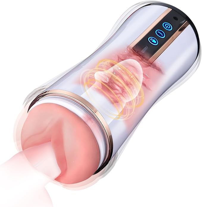 Male Masterburbatar Hands Free with 10 Vibration Massagers Sucking Modes Automatic Male Mastusbafor Tight Sleeve Hoodies Pussy Pocket Silicone Electric Massager Machine