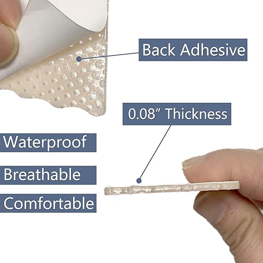 Thermoplastic Nasal Splints Nose External Support Protector for Nose Brace Fracture Rhinoplasty Septoplasty ENT Orthopedic Immobilization Corrugated Shape 5 PCS (M)