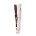L'ANGE HAIR Aplatir Ceramic 1 Flat Iron | Adjustable Temp &amp Dual Voltage Hair Straightener | Tourmaline-Infused Plates for Smooth Frizz-Free Styling | 1 Inch Styling Tool (Blush)