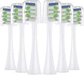 10 Pcs Toothbrushes HeadCompatible for Sarmocare S100 and S700 Electric Toothbrush(4pcs White)