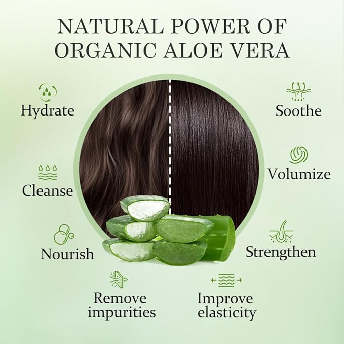 Aloderma Aloe Shower Set - Nourishing Body Wash Nourishing Shampoo Hydrating Facial Cleanser - Hydrating Moisturizing
