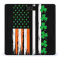 Automatic Switch Digital Bathroom Weighing Scale Smart Scale for Body Weight St Patricks Day Shamrock Clover Irish American Flag