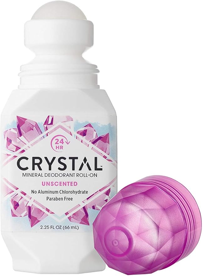 Crystal Body Deodorant Roll-On 2.25 oz (Pack of 12)