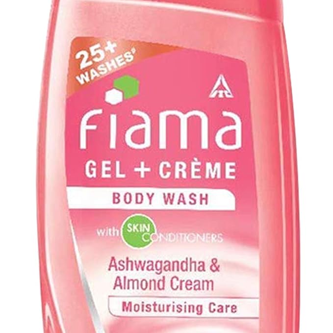 Fiama Gel+Creme Body Wash - Ashwagandha &amp Almond Cream (100ml)