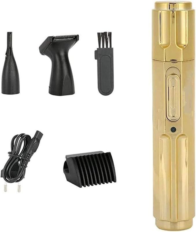 Electric Facial &amp Body Trimmer Wet &amp Dry - for Eyebrow Legs Nose &amp Ear Hair Removal - All-in-1 Painless Precision Razor Shaver for Women and Men