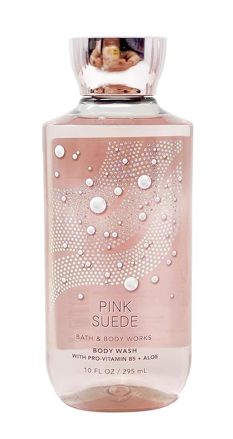 Bath &amp Body Works Signature Collection Shower Gel For Women10 fl oz (Pink Suede)